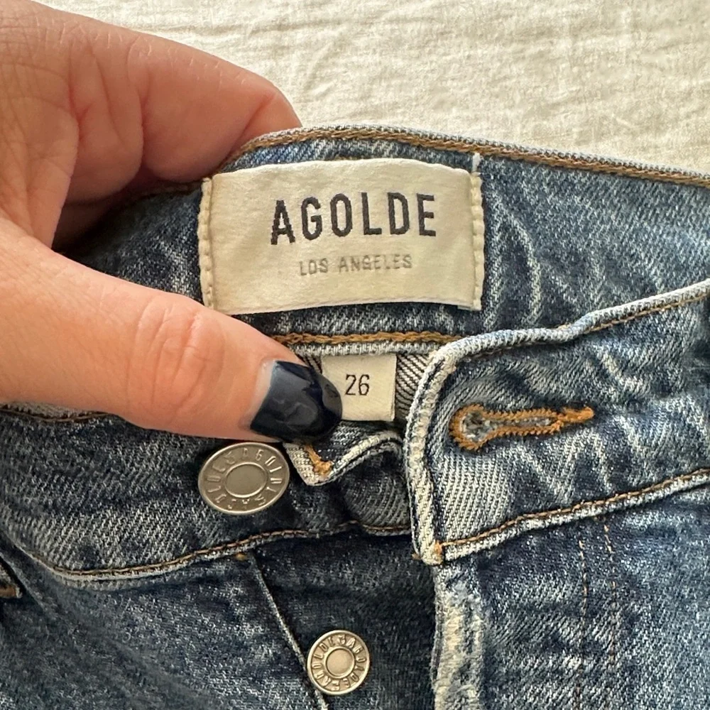 AGOLDE Riley Crop - Picture 3 of 8